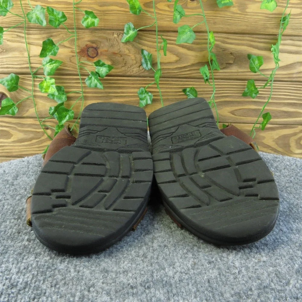Nunn Bush  Men Fisherman Sandals Size 10 Medium Brown‎ Leather Buckle